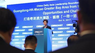 Leaders Examined Greater Bay Area Development Plan at China Daily “Belt and Road” Luncheon